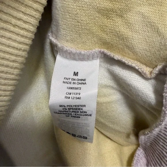 Garage Cozy Lounge Long Sleeve Crop Tie Dye Hoodie Sweatshirt Size Medium - Picture 5 of 5